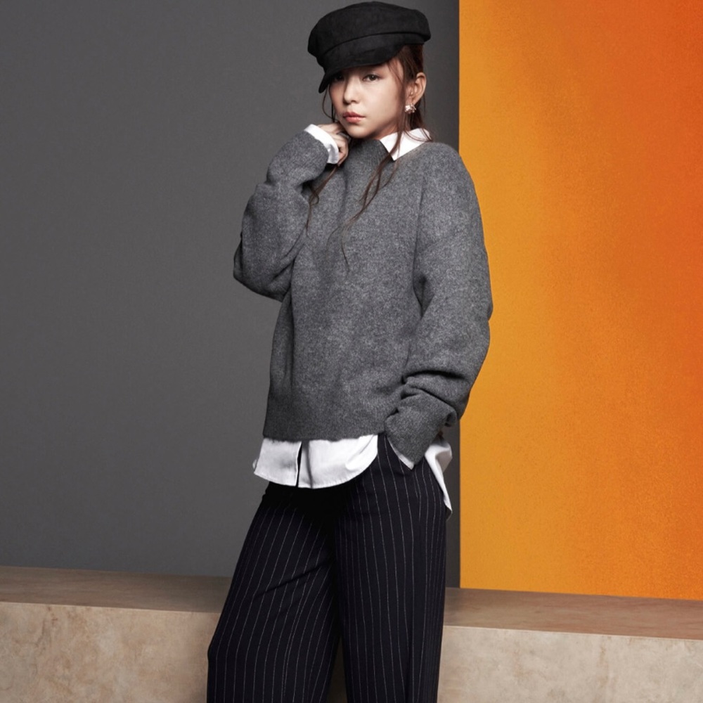 🌸3for25$🌸 J-pop superstar Namie Amuro x H&M collection wide-leg trouser